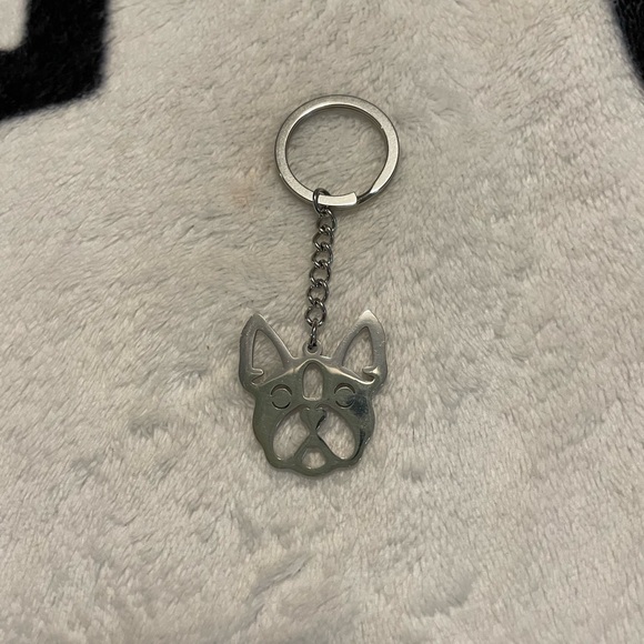 Silver Dog Keychain - Picture 5 of 5